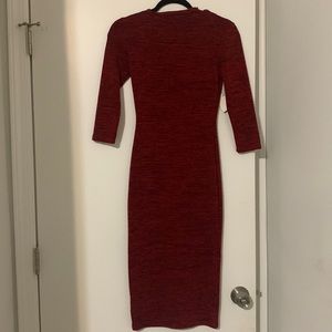 Akira Long Sleeve MIDI Dress